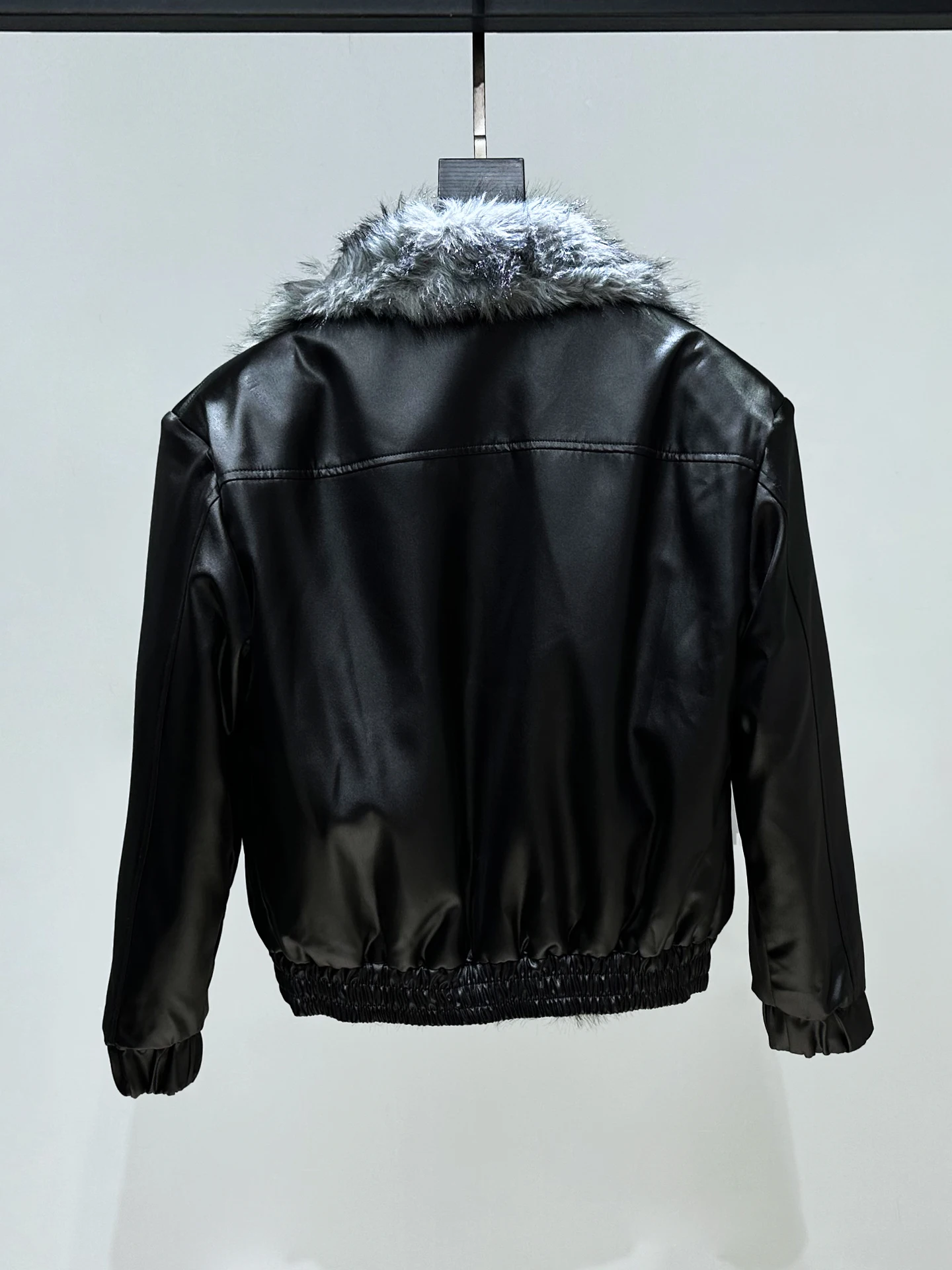 Men's 2025 Winter New Faux Mink Fur Splicing Eco-Friendly Fur Men's Thickened Parkas Warm Jacket Trendy Solid Color Chic Coats