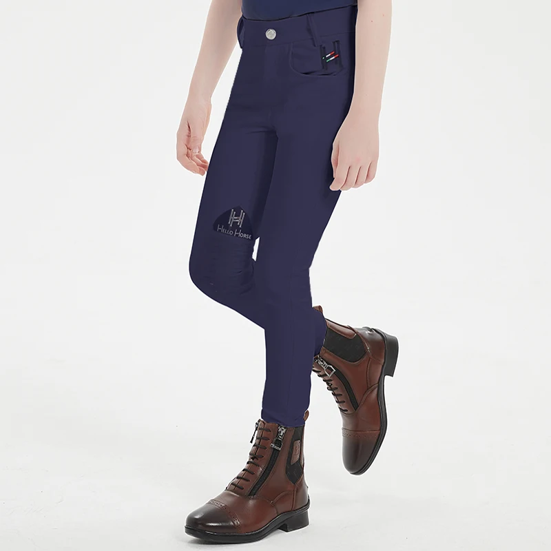 المؤخرات للأطفال، المؤخرات الصيفية الرقيقة جدًا للجنسين، سراويل الفروسية المصنوعة من السيليكون غير القابلة للانزلاق، ملابس الفروسية الاحترافية المقاومة للاهتراء من السيليكون المسامي