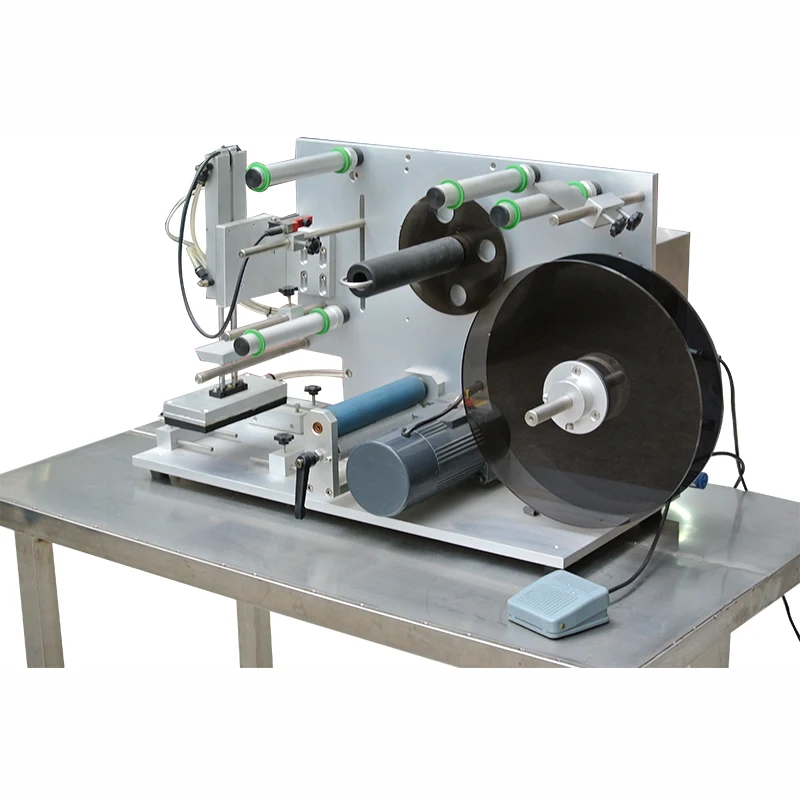 FOODLINE Chain Food Factory Central Label Machine Stable Sensor System Daily Fresh Bottle Labeling Gear