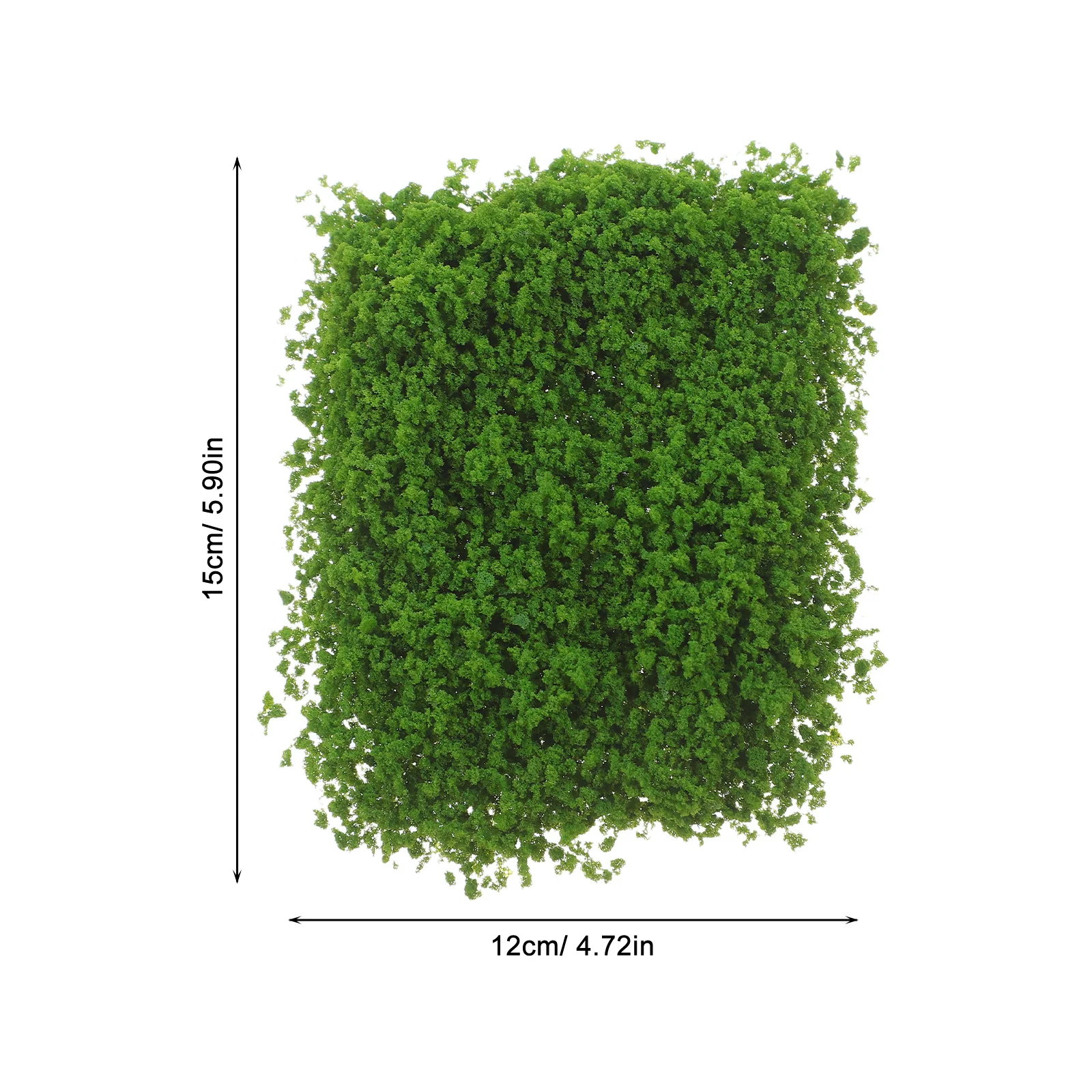 3 bolsas de polvo de árbol de esponja, aspecto realista, mano de obra fina, Material de mesa de arena DIY para decoración de micropaisaje, dispersión de hierba