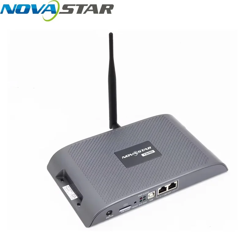 

LED Digital Signage Novastar TB40 Full Color HUB75 LED Panel Video Wall Player LED Screen Pixel Display WiFi USB HDMI Controller