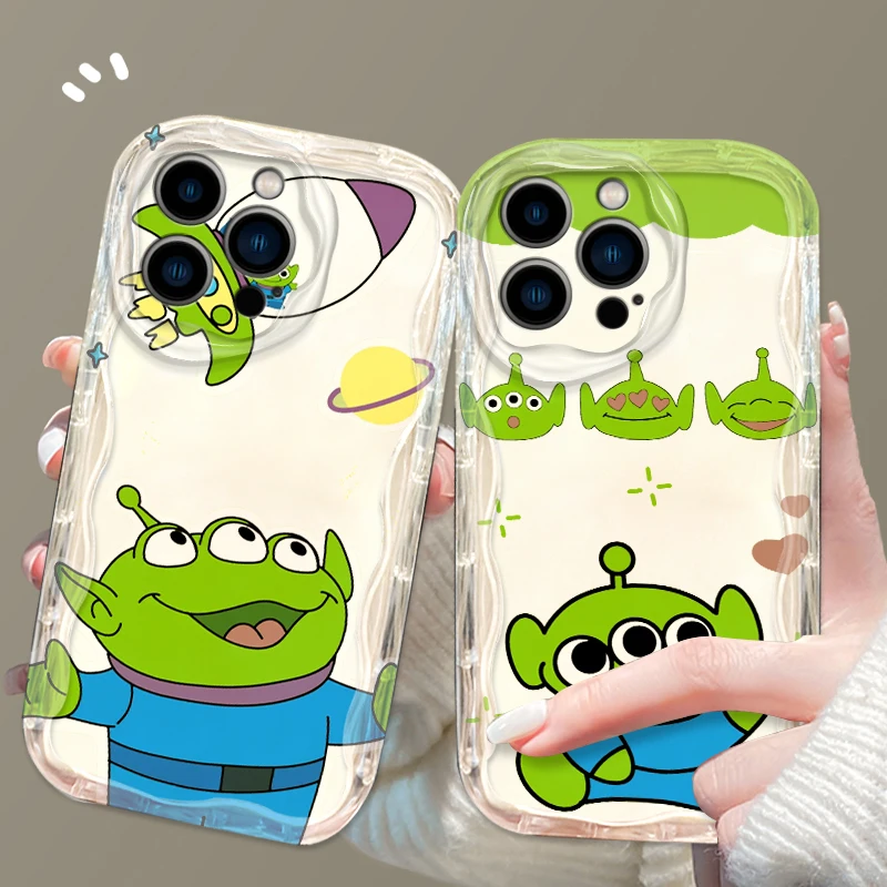 Sanrio Three-eyed Boy For Apple iPhone 15 14 13 12 11 XS XR X Pro Max Plus Wave Oil Back Phone Case