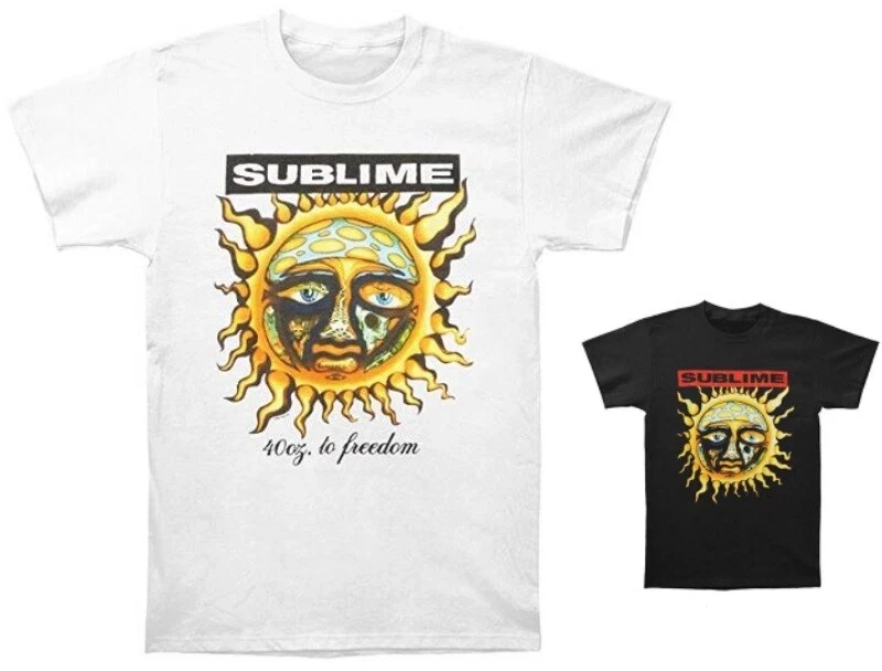

Sublime Sun Logo Men's T-shirt - Brand New Officially Licensed Tee American Singer T-shirt Men Street Short-sleeved Women Top