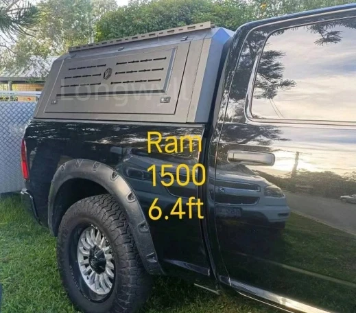 

Universal Cargo Camper Shell Heavy-Duty for Dodge Ram Aluminum Truck Topper Smartcap