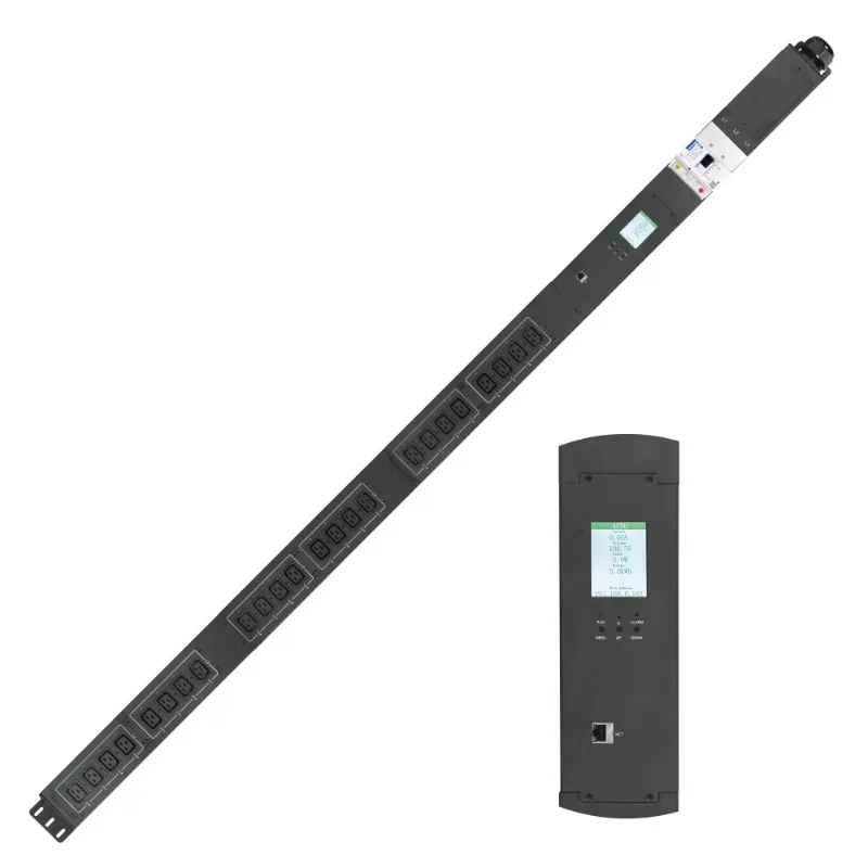 ETL PDU المقبس 160A 125A SNMP التحكم عن بعد 24way C19 التبديل متر 3 المرحلة رف الطاقة الذكية PDU
