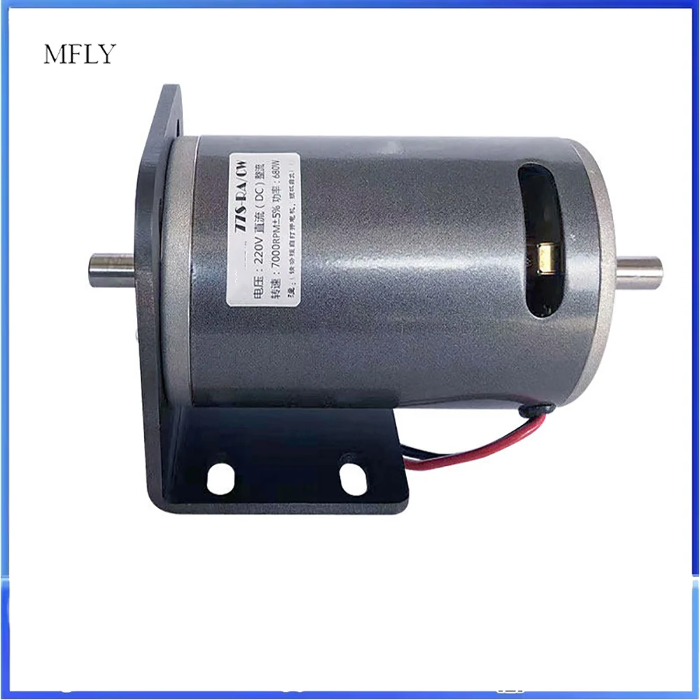 

Электронный регулятор оборотов 220В + цанга B16 + кронштейн для двигателя, высокомощный настольный сверлильный станок постоянного тока с двумя валами, 680 Вт, 7000 об/мин, с регулировкой скорости