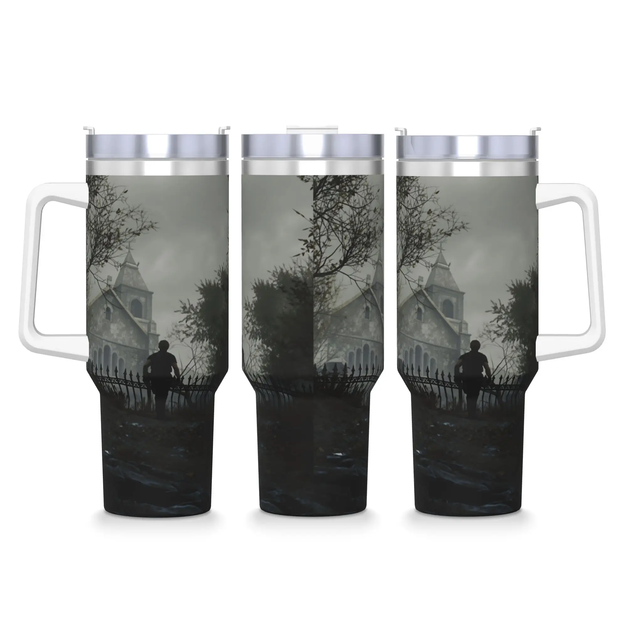 Residents Evils Stainless Steel Tumbler  Travel Car Mugs Large Capacity Thermal Mug Keep Heat Cold and Hot Milk Tea Water Bottle