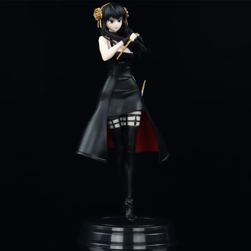 20CM PVC Anya Forger Spy X Family Action Figure Loid Forger Yor Forger Figurka Manga Doll Cute Toys