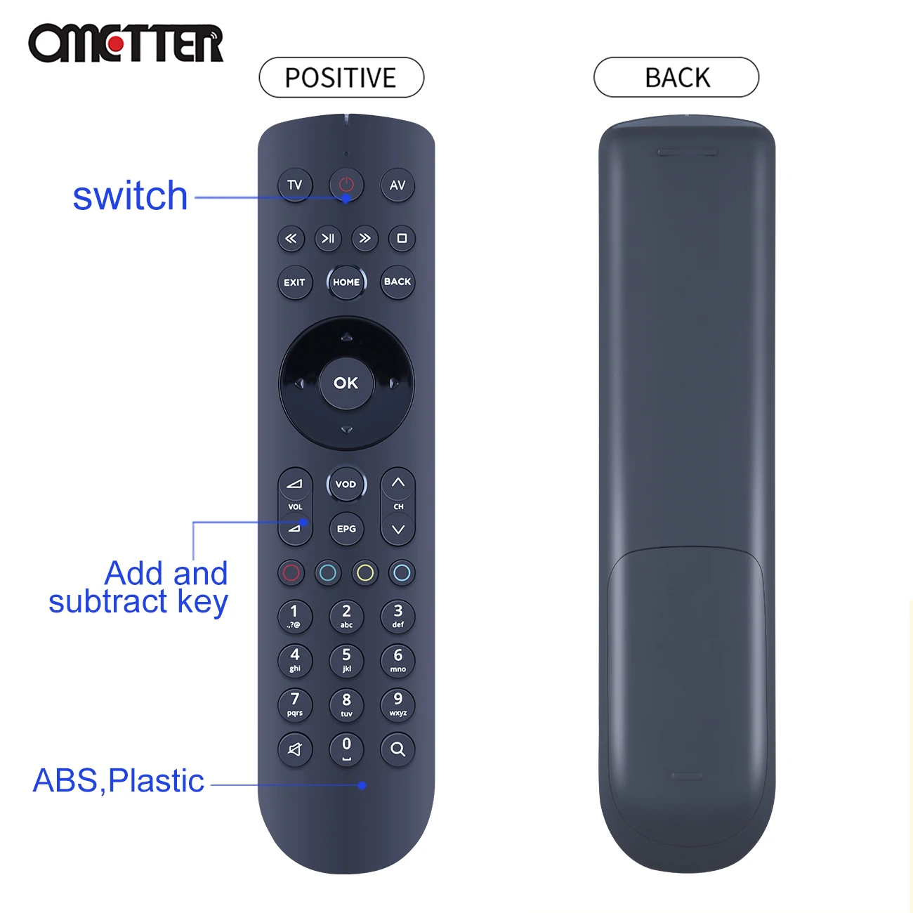 Новый пульт дистанционного управления t4huсамом/37K для A1 Xplore TV