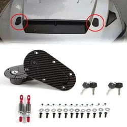 Front Hood Engine Bonnet Pin Latch Lock Universal for Racing Car, Safety Protection with / without keys