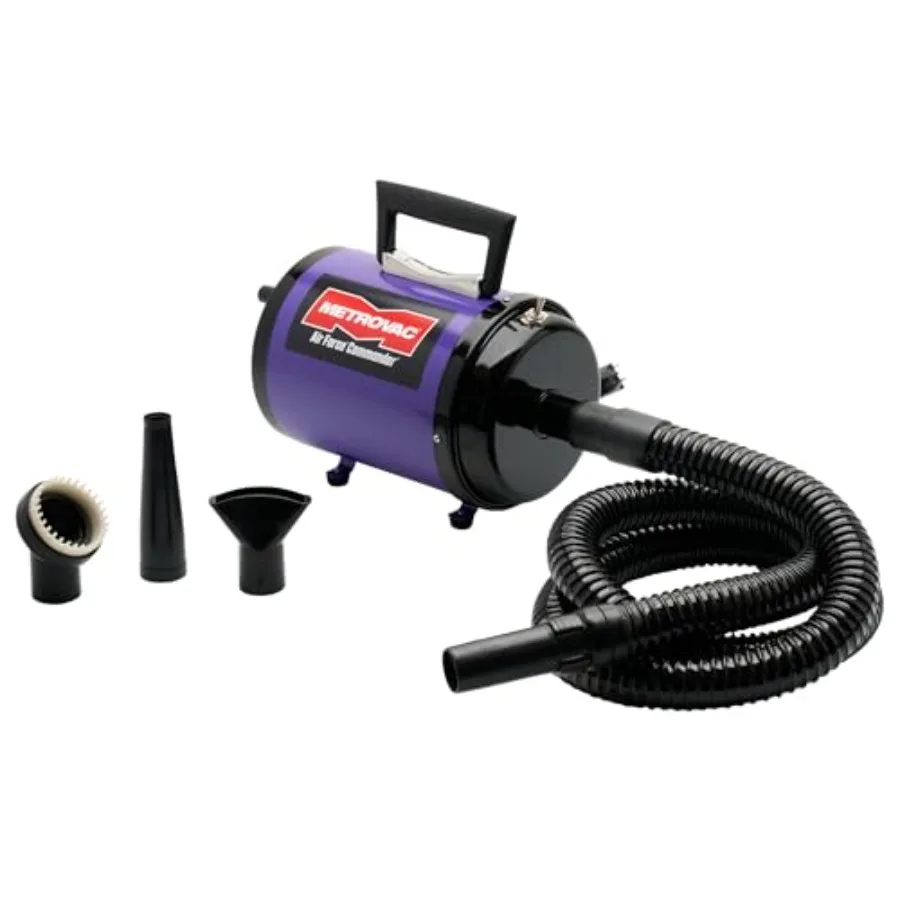 

AFTD-3 Air Force Commander 2-Speed Pet Grooming Dryer Purple High Velocity Dog Hair Blower 4.0 HP USA
