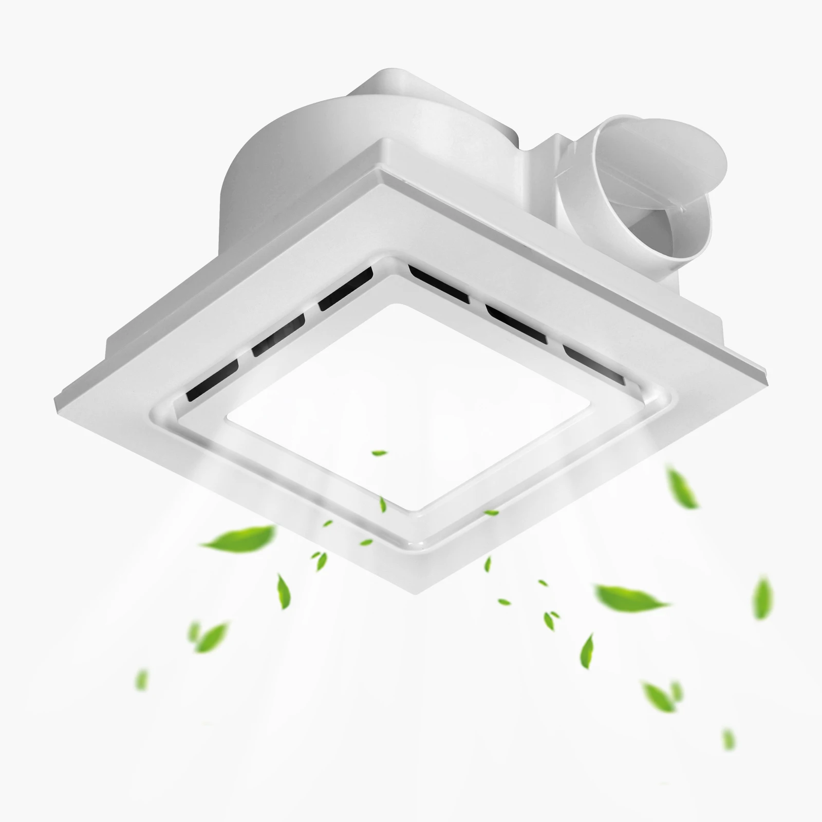 

Intelligent Library Factory Direct Supply 2-in-1 LED Exhaust Fan For RV Fresh Air Ventilation For Bathroom Kitchen Cer