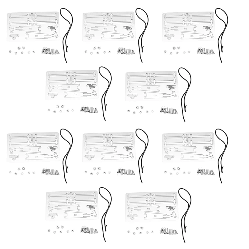 

Металлический стеклоочиститель WOWFU-10X для 1/10 RC Crawler AXIAL SCX10 JEEP Cherokee TRAXXAS TRX4 Defender Bronco G500 MST KM2, детали