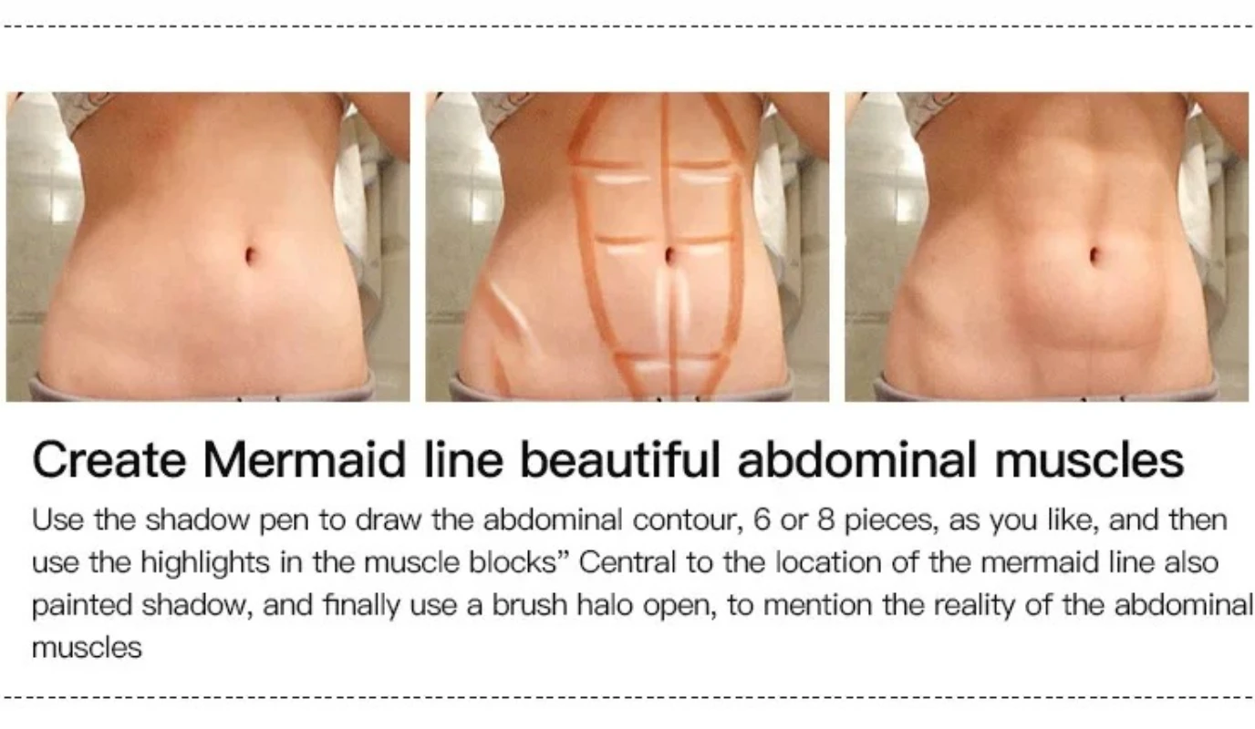 Spedizione gratuita Nude Doppia testa Facile Evidenziatore Contorno Stick Correttore Rimanere la modalità del viso Stereo Trucco Cosmetici