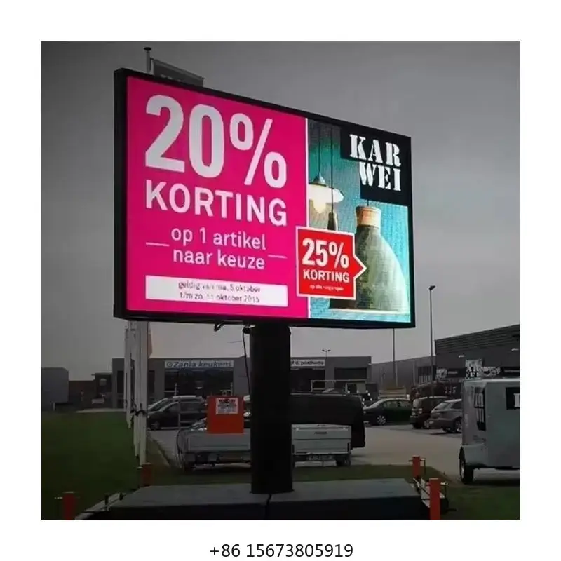 

6500 Nit Outdoor Full Color P10 LED Module Outdoor LED Cabinet 960X960 LED Display Advertising Screen