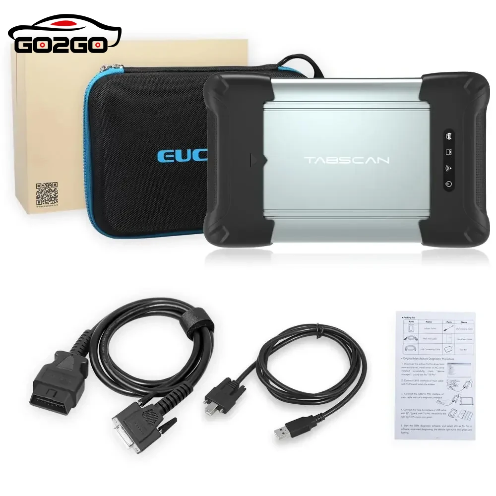 EUCLEIA TABSCAN T6PRO CAN FD and DOIP all-in-one inspection Auto Diagnostic Programming Tool