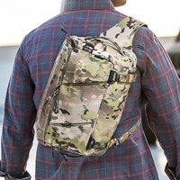 511 outdoor fanny pack lv10 shoulder tactical messenger, water-proof chest commuter storage backpack