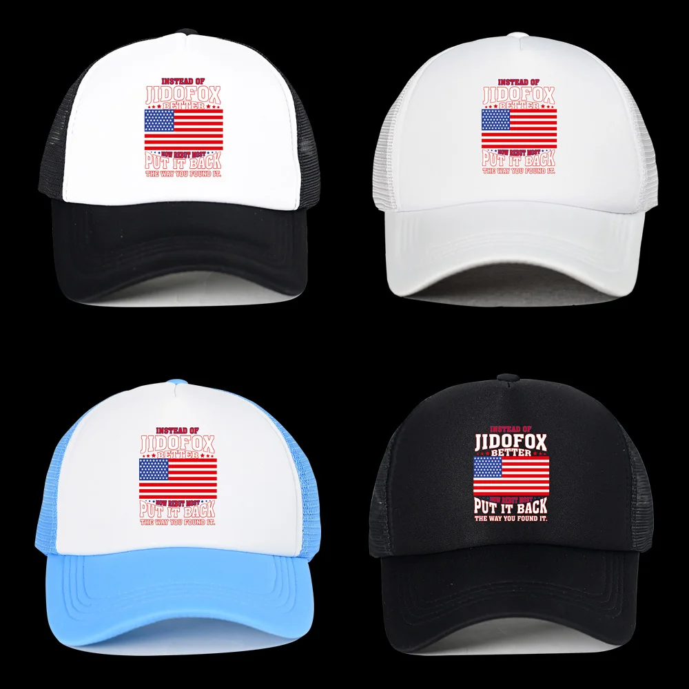 New DSQ2 Baseball Caps Men Women High quality printing Letters Design High Quality Mesh Hat Trucker Snapback Cap Dad Hats