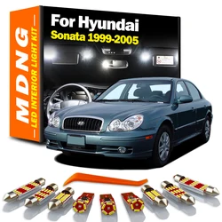 MDNG 13Pcs LED interni Dome Reading Trunk Map Light Kit per Hyundai Sonata 1999 2000 2001 2002 2003 2004 2005 lampadine a LED per auto