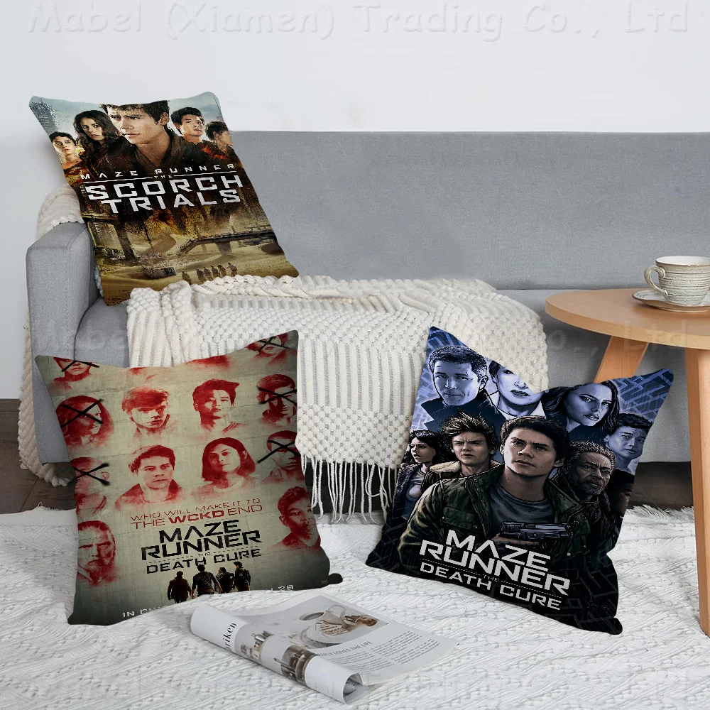 

The Maze Runner Movie Pillow Cover Design Cushion Cover Decor Holiday Decorati