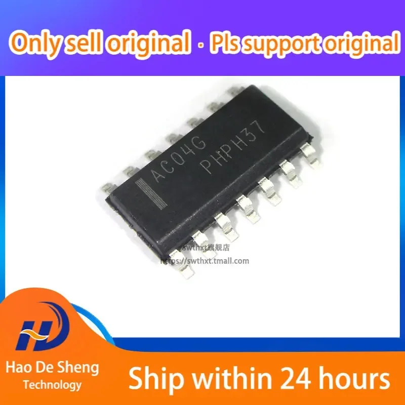 

10PCS/LOT MC74AC04DR2G MC74AC04D Logo AC04G SOP-14 3.9mm New Original in Stock