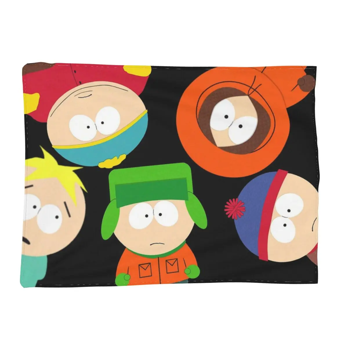 

Cartoon Anime SouthPark Eric Cartman Blanket Soft Warm Flannel Throw Blanket Bedding for Bed Living room Picnic Travel Home Sofa