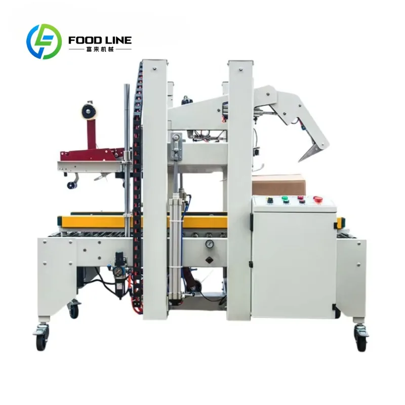Customized Automatic Carton Box Sealing Machine Adjustable Width Height Carton Sealer For E-commerce Logistics Packaging