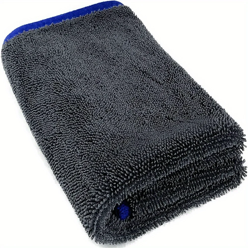 1 st extra grote autodrooghanddoek - ultra-absorberend zacht pluisjes- en streepvrij sneldrogend 24 "x 35" ideaal voor auto-reiniging