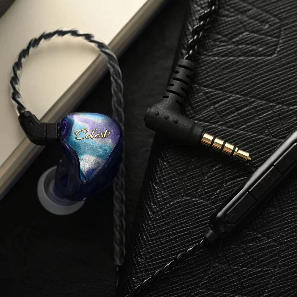 Kinera Celest In-Ear HIFI Earphone Upgrade Cable Oxygen-free Copper IEM Wire 3.5mm Headphone Cable JIMO 0.78 2pin Headset Cord