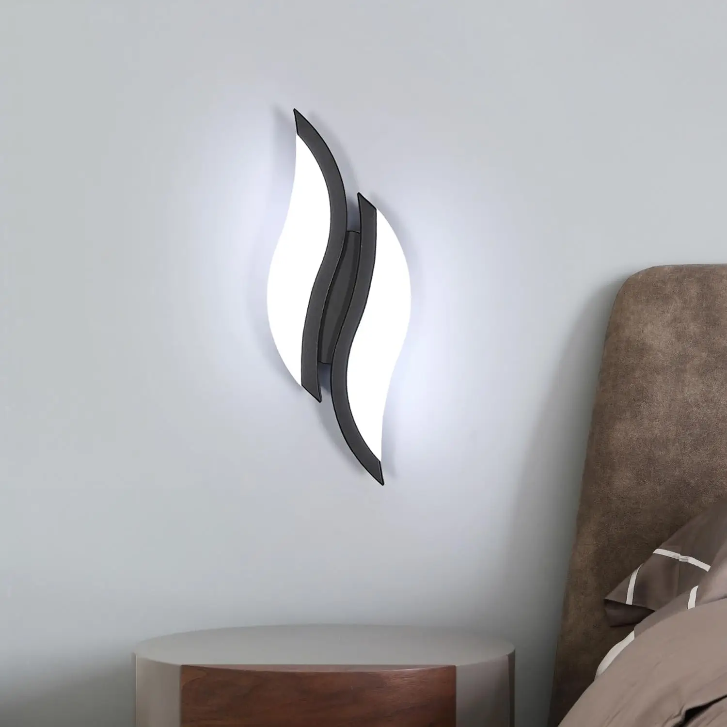 Applique da parete per interni 27W 3037LM, lampada da parete moderna a LED da 89 cm bianco caldo
