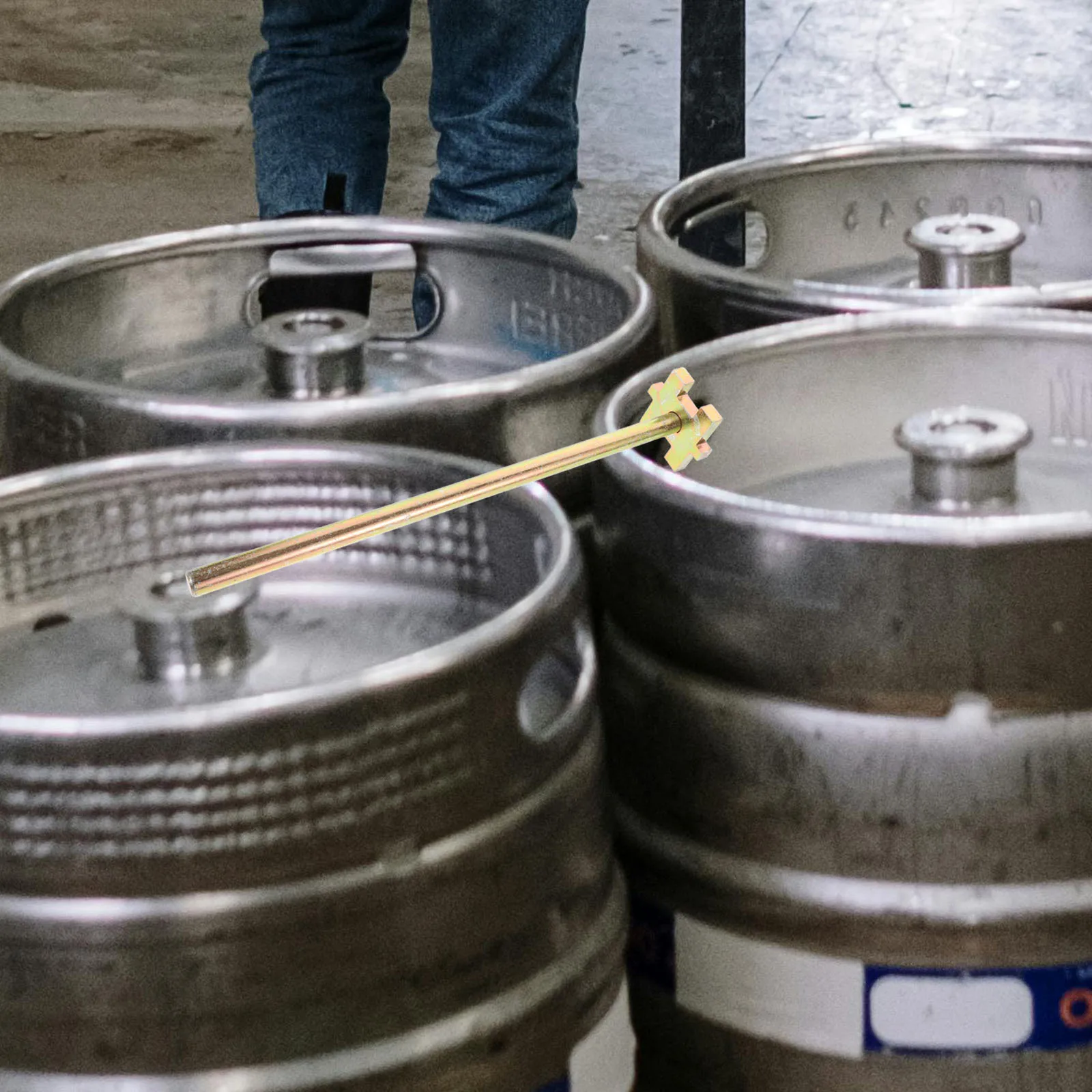 

Bucket Opener Tool Lightweight Sturdy Wrench for Paint Can Gallon Bucket Lid Removal Easy Handling Paint Can Opener