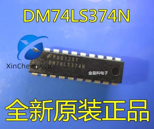 

30 шт. оригинальные новые DM74LS374N SN74LS374N DIP20 логическая микросхема восьмистороннего триггера