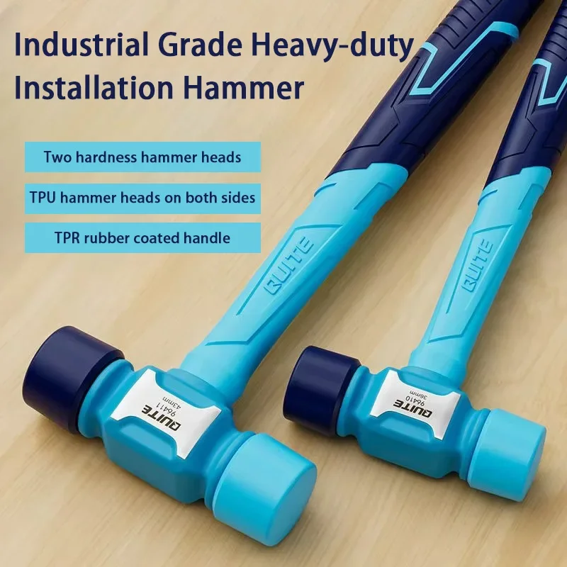 

Rubber Hammer Tiles Install Hammers Multifunctional High Resilience Tile Tool Shock-proof Skid-proof Professional Hand Tools