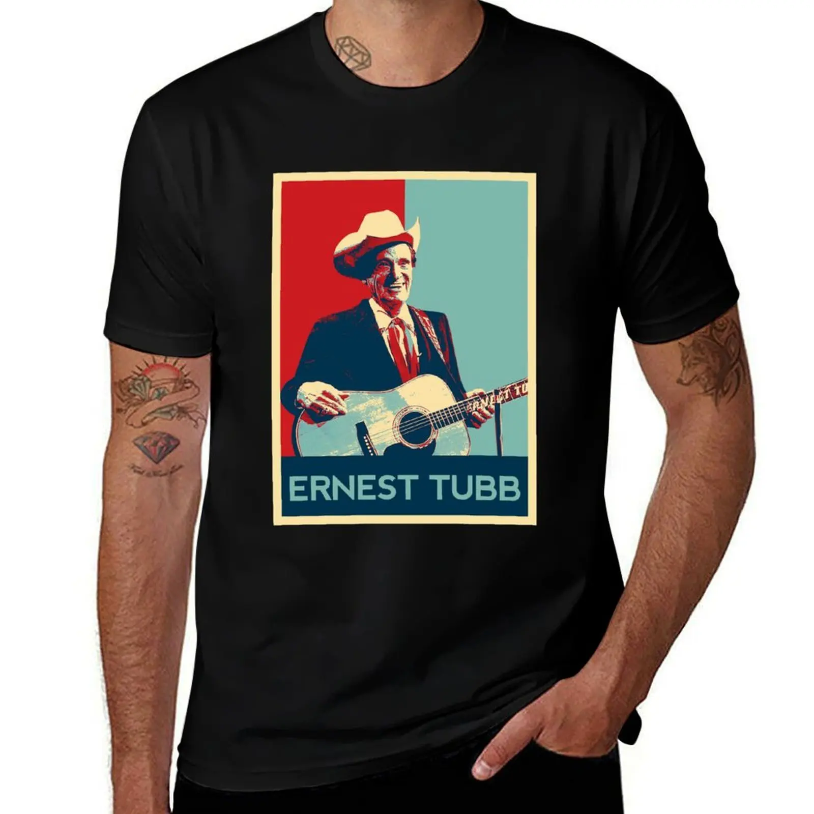 T-shirt rétro style Hope, t-shirt basique uni pour un usage quotidien