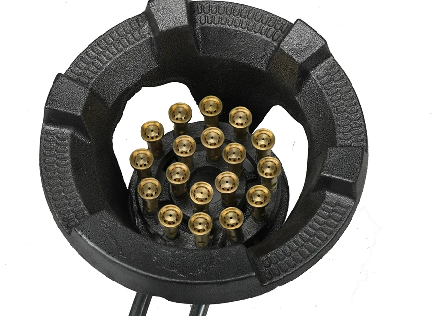 

230000 BTU Cast Iron Wok with 18 Pointed Gas Burner