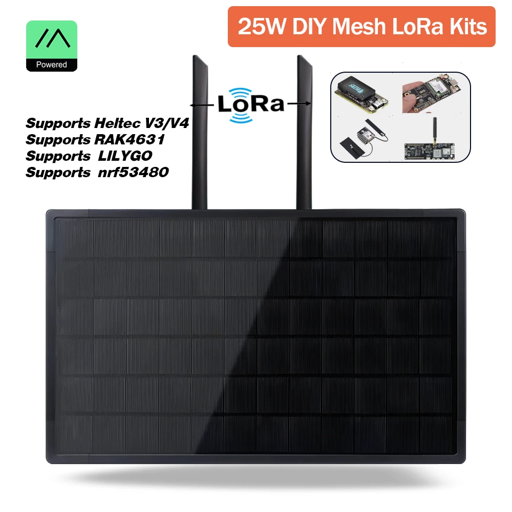 panel-solar-mppt-de-25w-bateria-de-868-915mhz-resistente-al-agua-para-exteriores-heltec-lora-meshtastico-para-rak4631-lilygo-esp32-arduino-diy-lora-iot