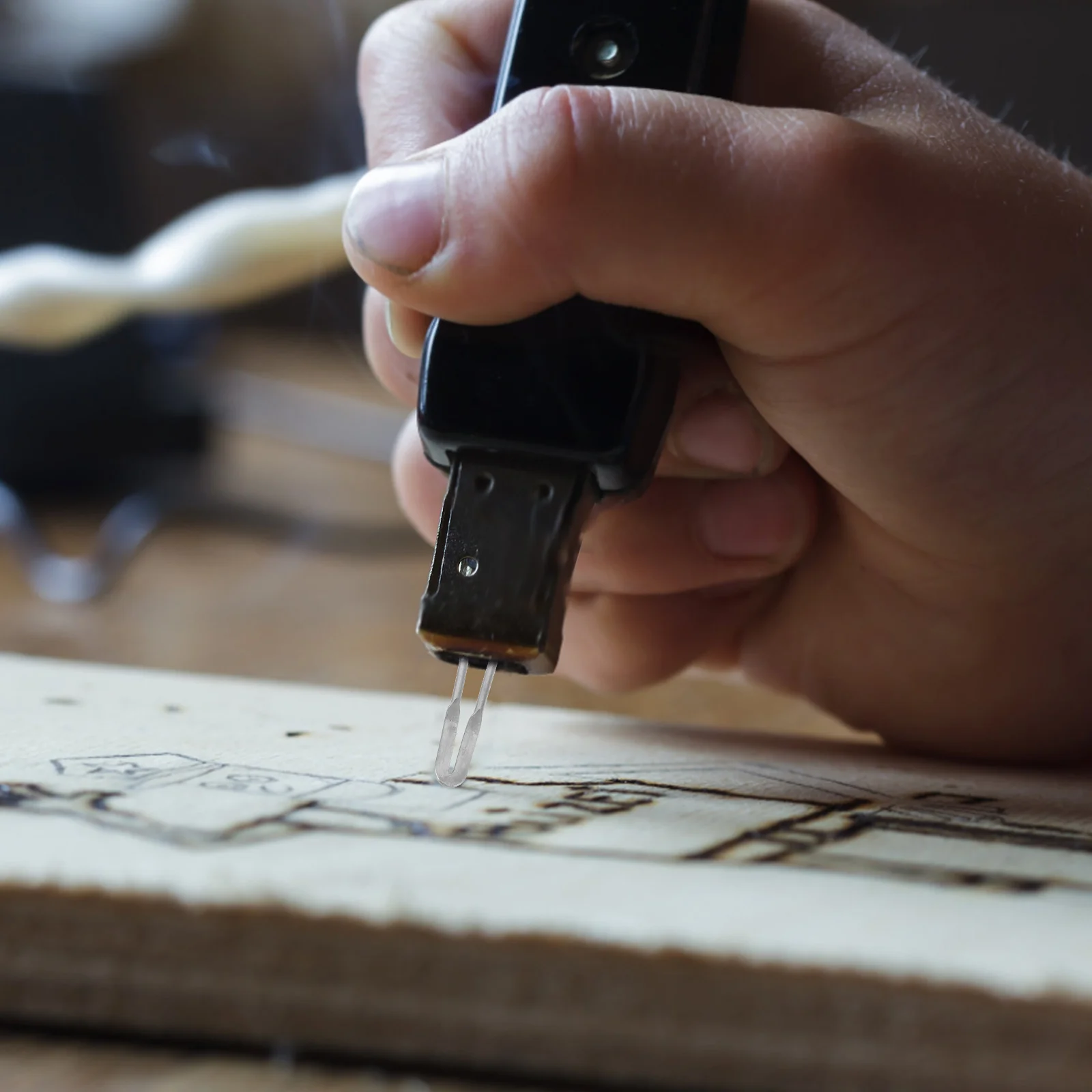 

6Pcs Pyrography Pen Stable Wood Burning Tips Soldering Iron Replacement Reliable Heat Distribution for Crafts Wood Burning Tool