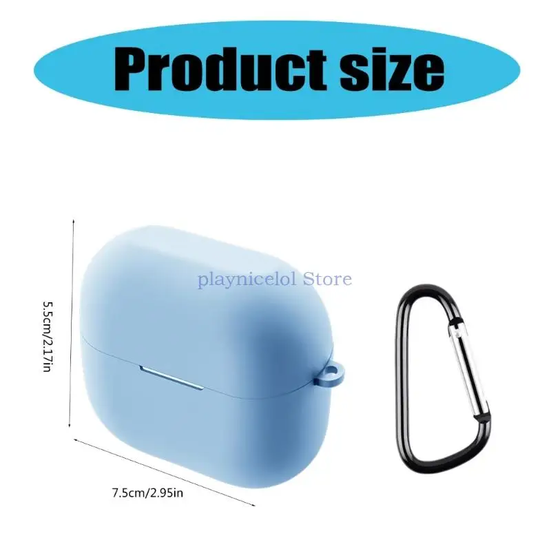 Custodia morbida in silicone per Buds 3 Custodia antiurto Custodia antipolvere Wireless E8BA