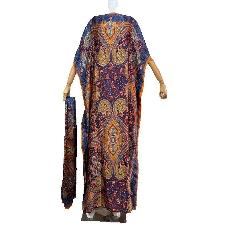 Dubai African Dresses For Women Muslim Fashion Abaya Nigerian Clothes Ankara Dashiki Long Dress Embroidered Kaftan Robe Djellaba