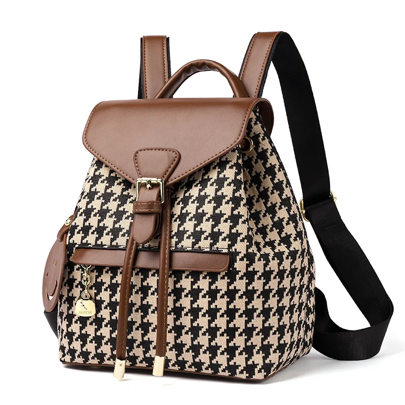 

New Fashion Women Backpack High Quality Female Vintage Travel Bagpack School Bags Ladies Bookbag