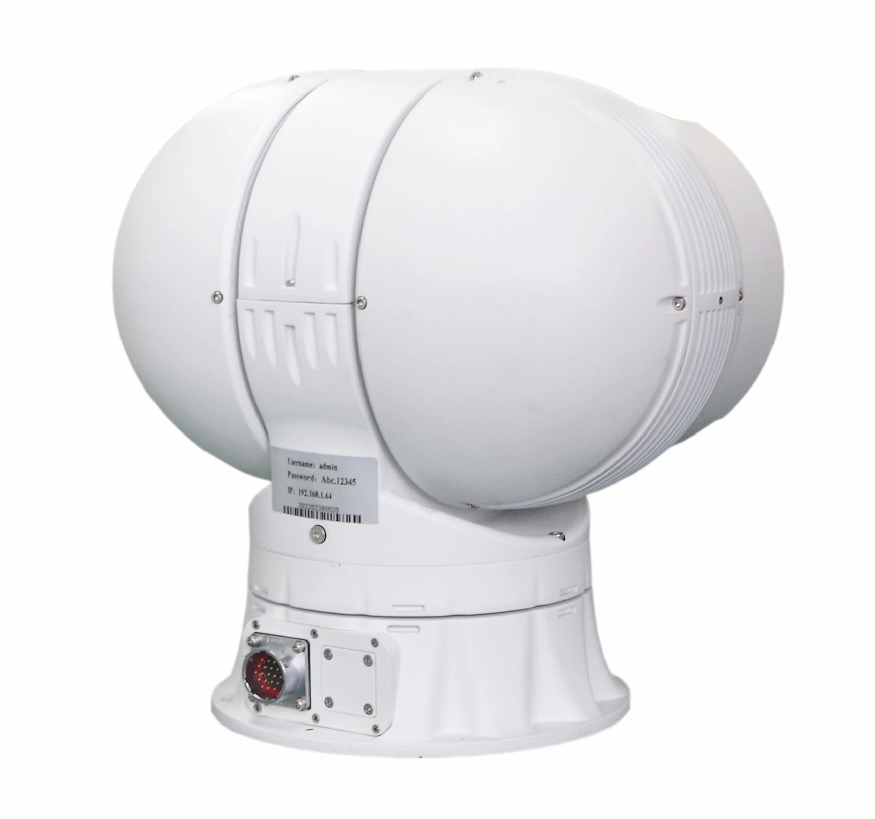 Long Range IP Network Thermal Camera for Marine Coastal Border Detection Infrared PTZ Pan-Tilt Wide Angle Coverage for Long