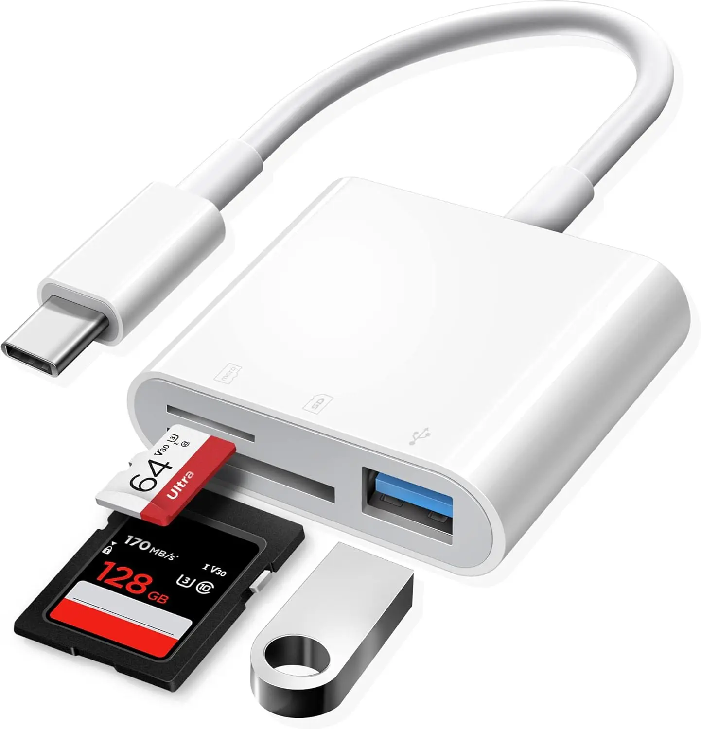 usb-c-sdカードリーダー、oyuiasle-usb-c-to-sdカード（iphone-15-16、ipad、mac、ラップトップ、imac、macbook、galaxy、microsd-sd対応）