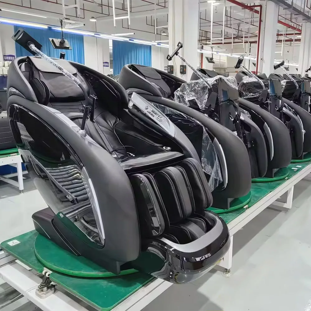 

Luxury Full Body Electric AI 4d Massage Chair Wholesale Zero Gravity Shiatsu Kneading Armchair Home Use Massage Chair