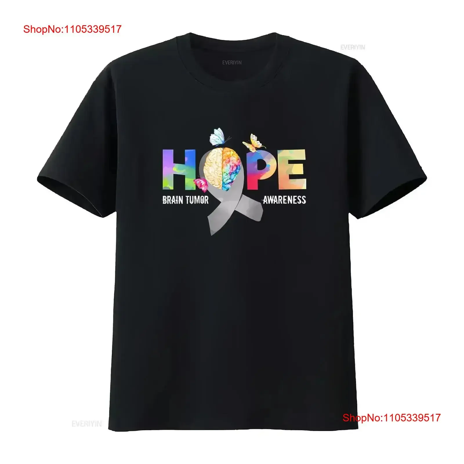 Hope Brain Tumor Awareness Survivor T Shirt vintage Washed Soft fashion designer clothes Casual vintage Washed Stylish graphic