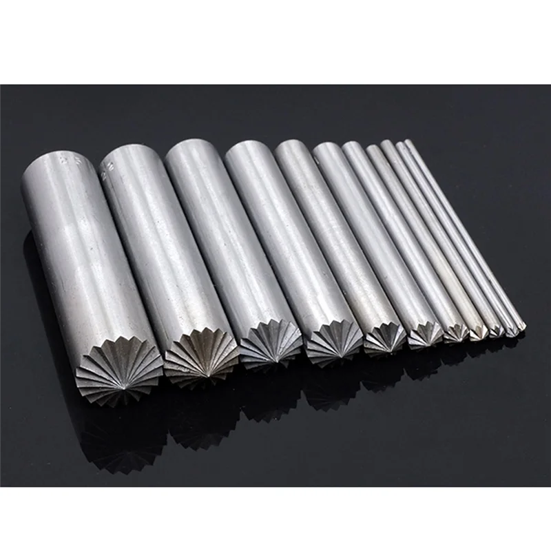 A59E-13 ピース/セット DIY 開花パンチツールパンチ革穴開花パンチツール衣類 & アクセサリー 5 ミリメートル-25 ミリメートル