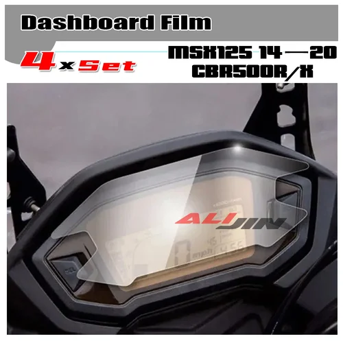 Protector de pantalla para tablero de motocicleta, película protectora para velocímetro para HONDA CBR500R CBR500F CBR500X CRF250L CRF250 Rally MSX125