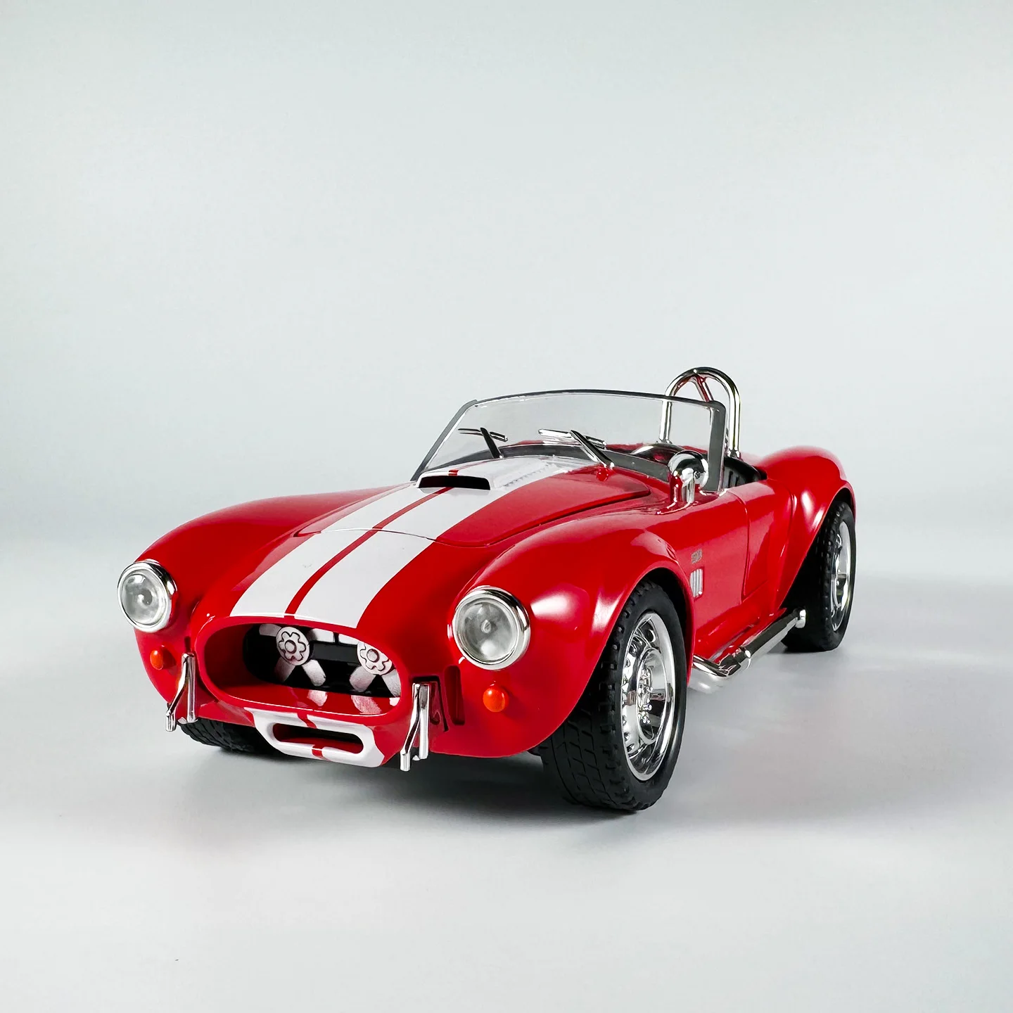 1:22 Cobra converteerbaar supercar-legeringsmodel, prachtige desktopornamenten, de beste collectie voor automodelliefhebbers