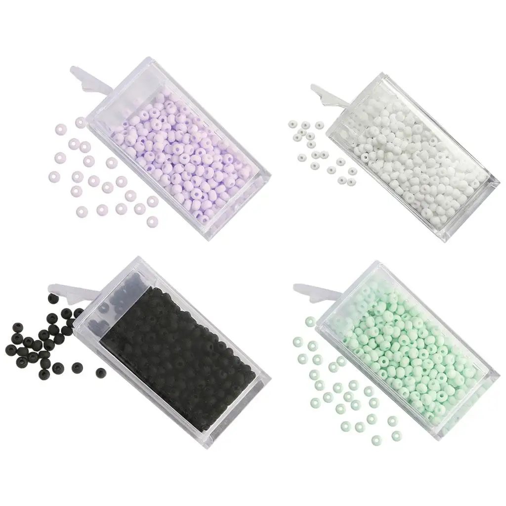 3mm Beads DIY Jewelry Retro Craft Kit Ethnic for Craft Making Women Party