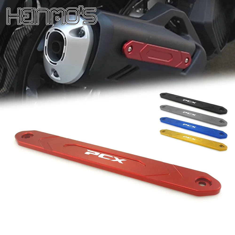

PCX Motorcycle Exhaust Pipe Decorative Accessories Exhaust Side Anti-Collision Strip Aluminum For Honda PCX125 PCX160 2020-2024