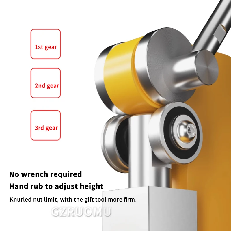 

160x120MM Leather Manual Die Cutting Machine Desktop Small DIY Handmade Leather Craft Embossing Stamping Forming Sampling Press